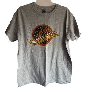Canucks Budweiser Gray 50th Anniversary T-Shirt